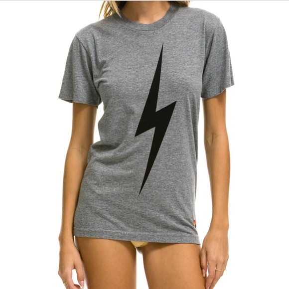 Aviator nation BOLT TEE - HEATHER GREY - Picture 2 of 5
